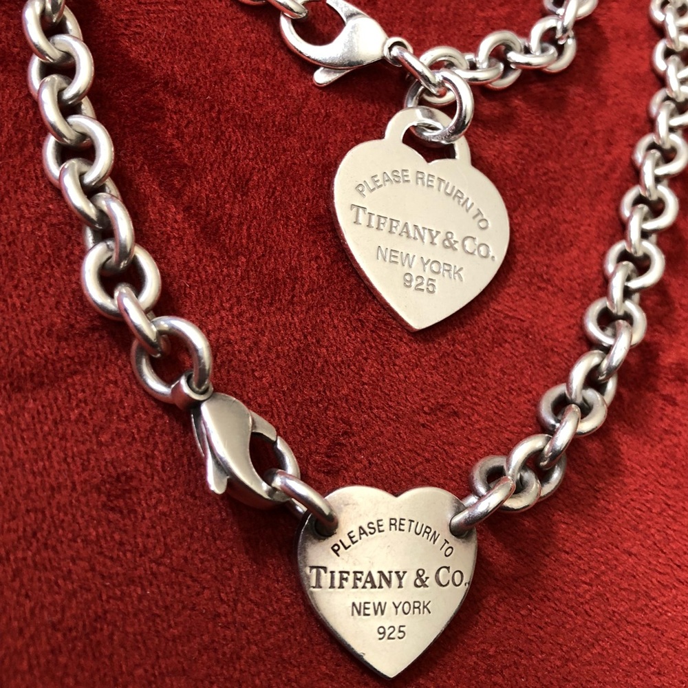Authentic Tiffany & Co. Bracelet and Choker